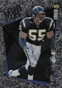 Junior Seau San Diego Chargers 1996 Upper Deck Collector's Choice NFL MVPs #M40